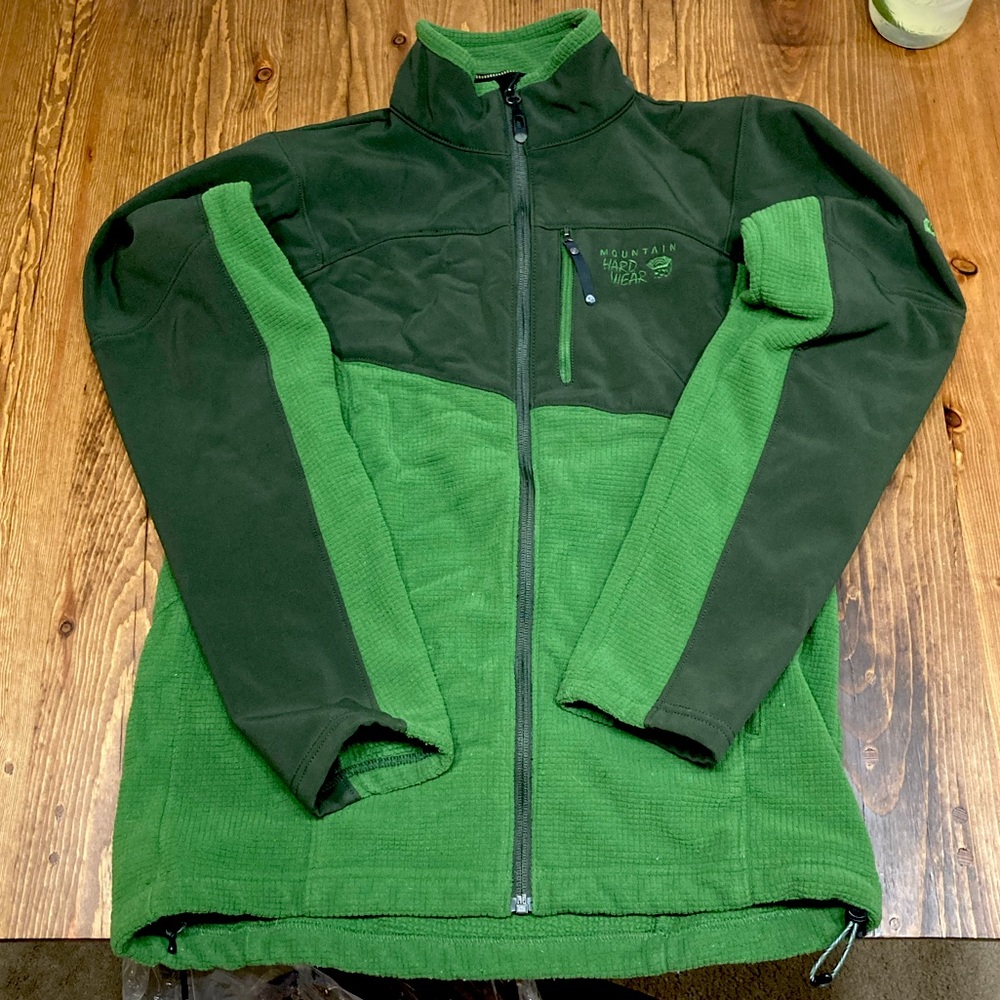 Mens Mountain Hardwear Fleece and Softshell Jacket